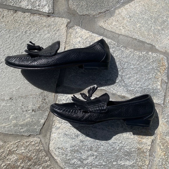 Bally Black Leather Loafers - Picture 5 of 12